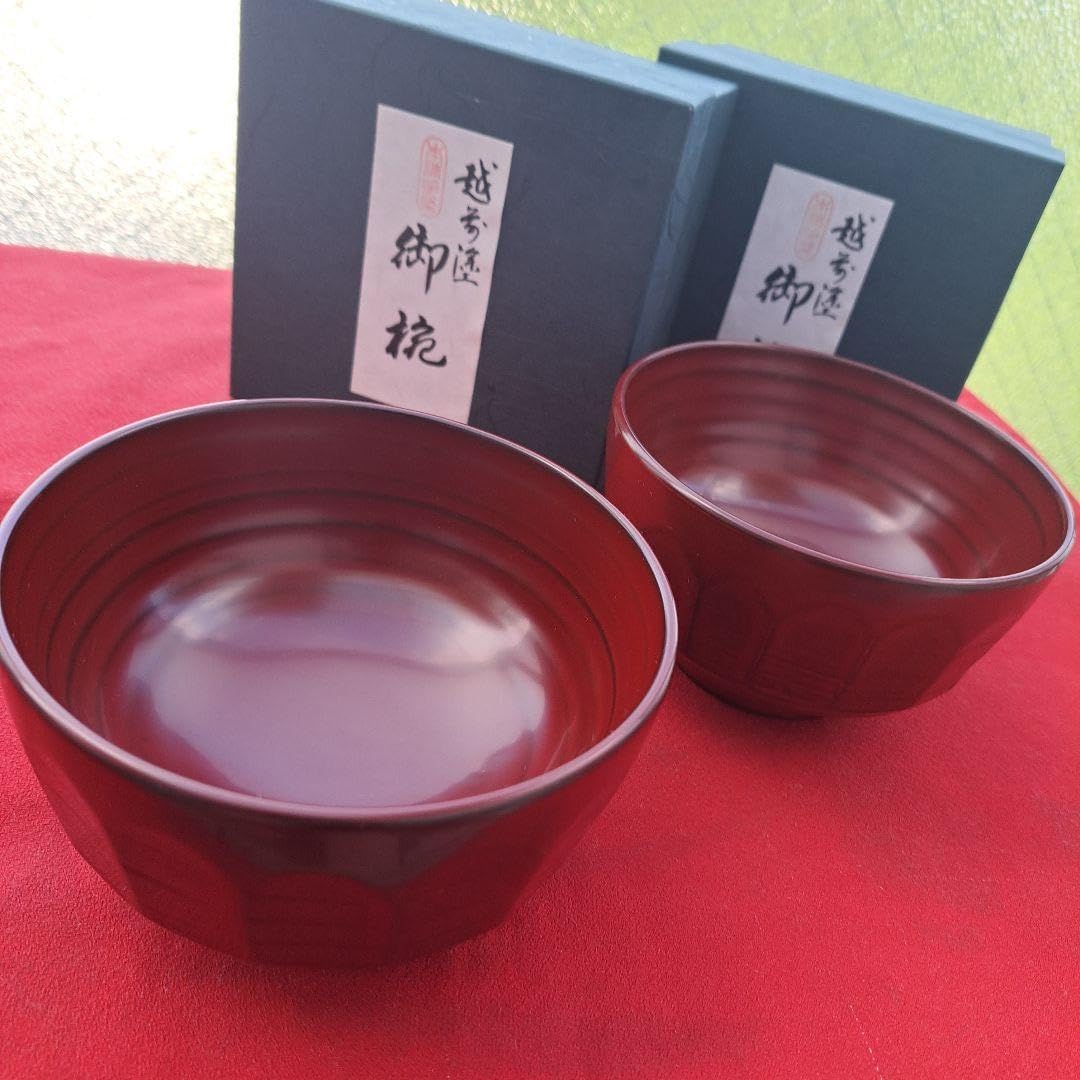 田中漆工 津軽塗 夫婦椀 木製 お椀 漆 漆器 ペア 桐箱入り Yahoo